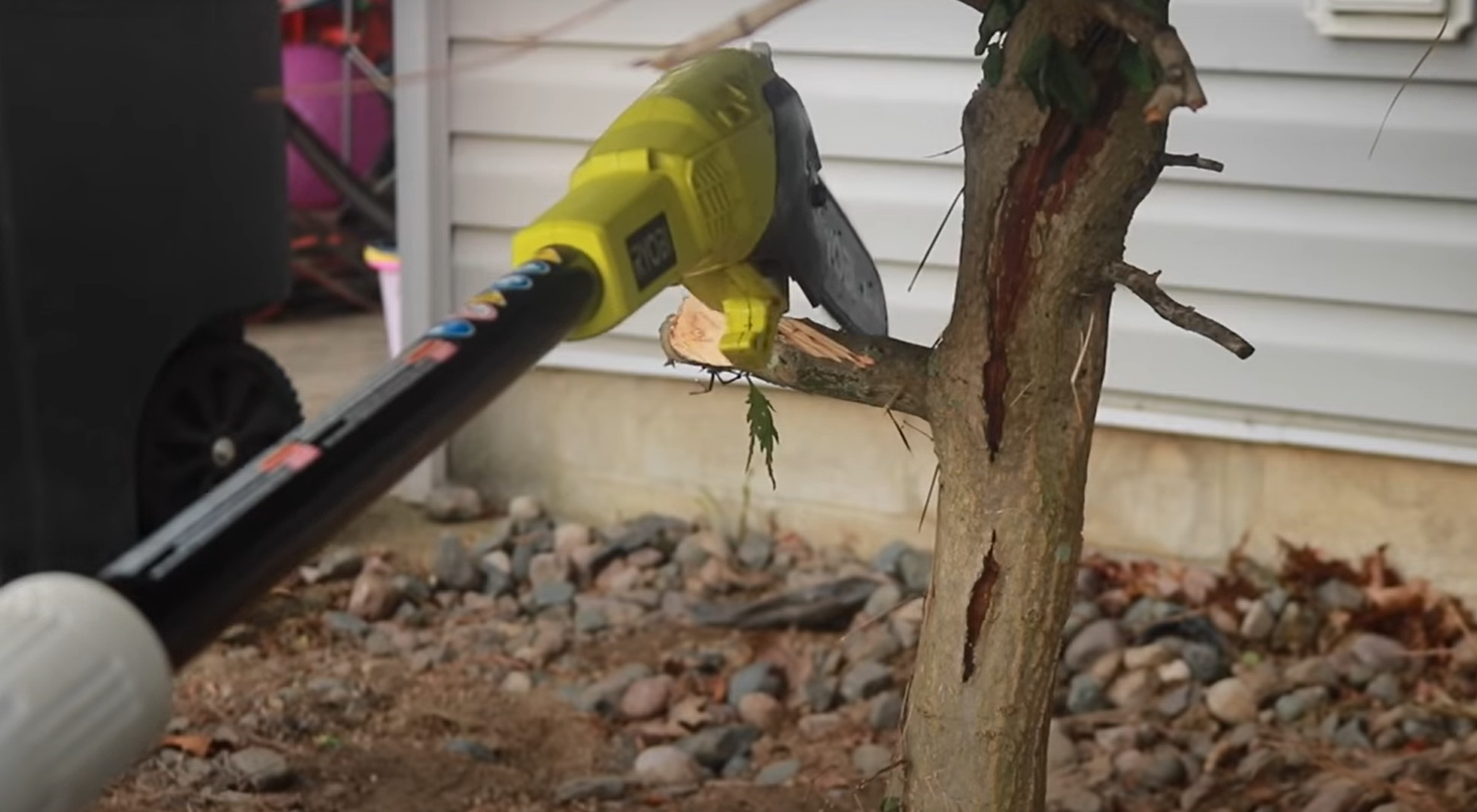 Ryobi One+ Pole Saw Review in July 2023 PoleSawGuide
